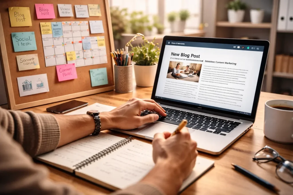 Digital marketing for beginners content marketing strategy in action