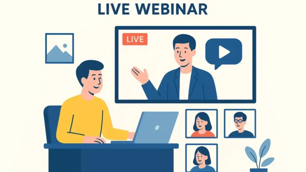 Host free webinars or live Q&A sessions for small businesses