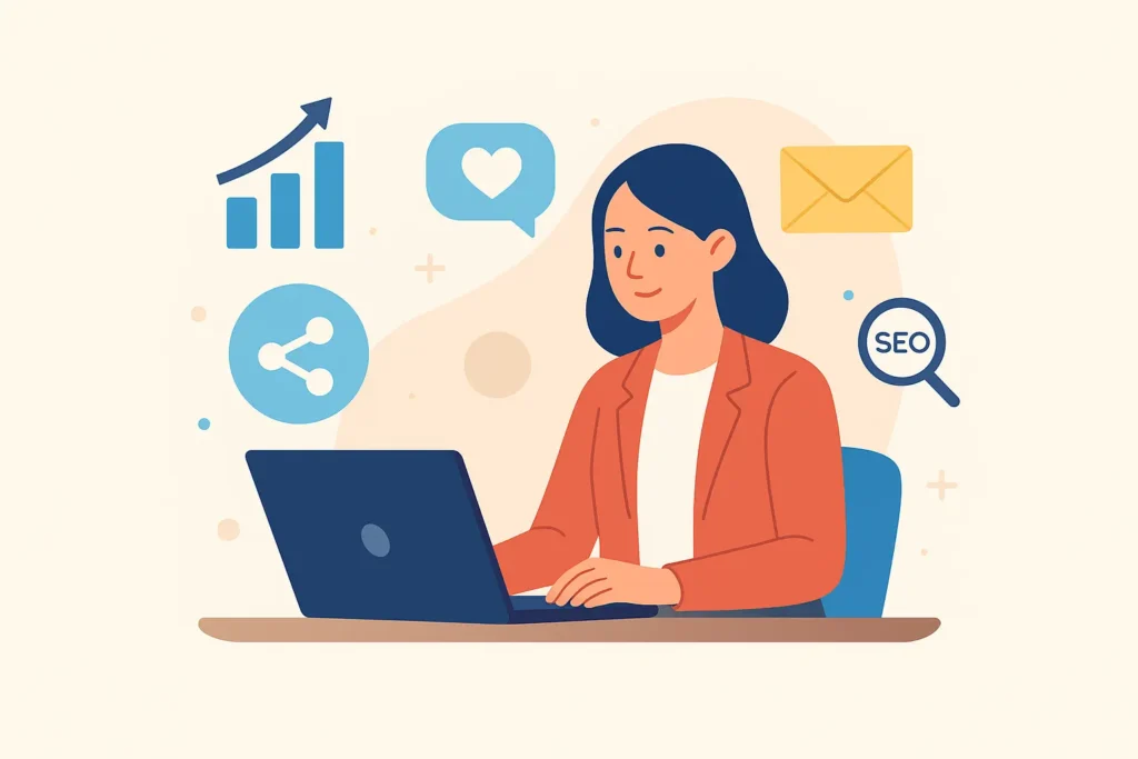 Free marketing tactics for small businesses online without budget