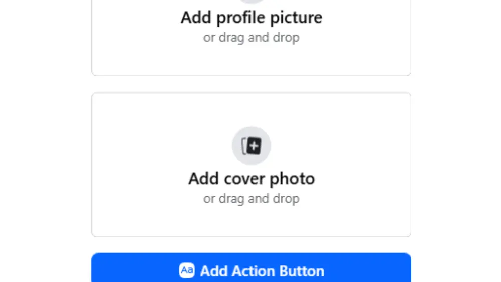 Add a business logo and a branded cover image to your Facebook page for professionalism.