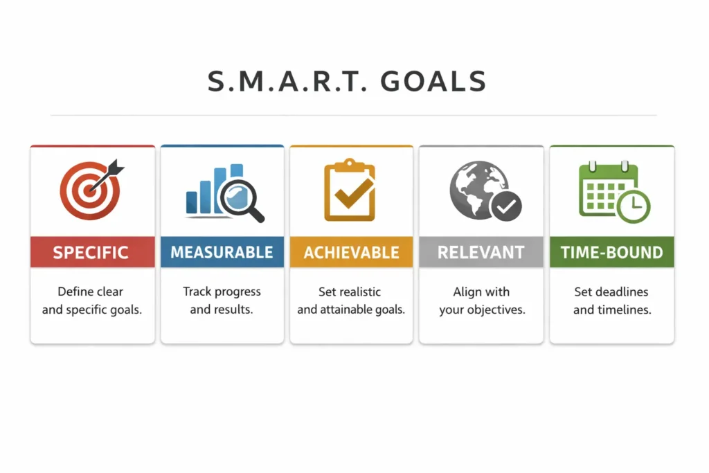 smart goals framework for digital marketing plan for small business