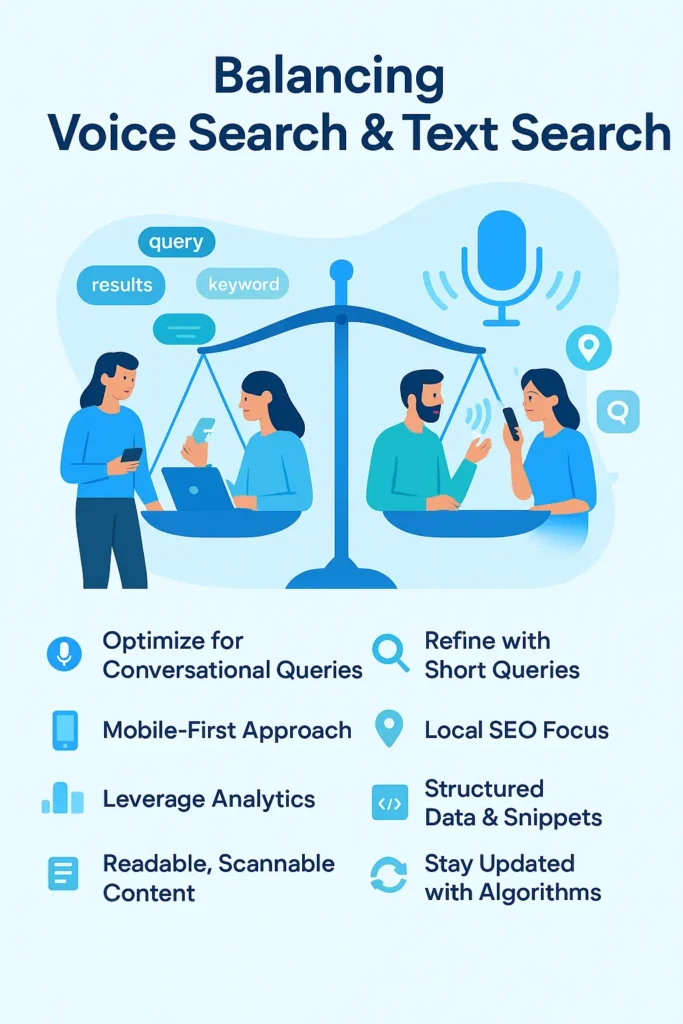Voice Search vs Text Search: Benefits Comparison