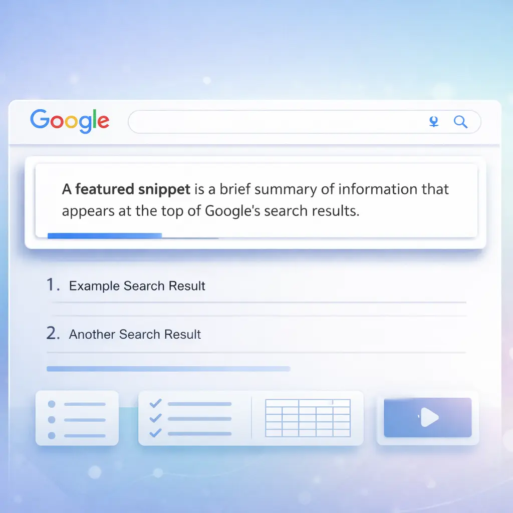 Featured image showing a Google featured snippet highlighted at position zero, representing SEO strategies for higher visibility.