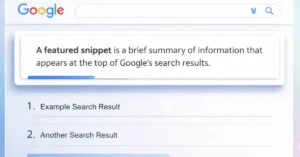 Featured image showing a Google featured snippet highlighted at position zero, representing SEO strategies for higher visibility.