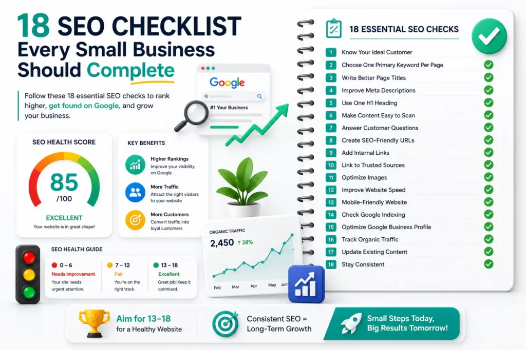 beginner seo checklist
