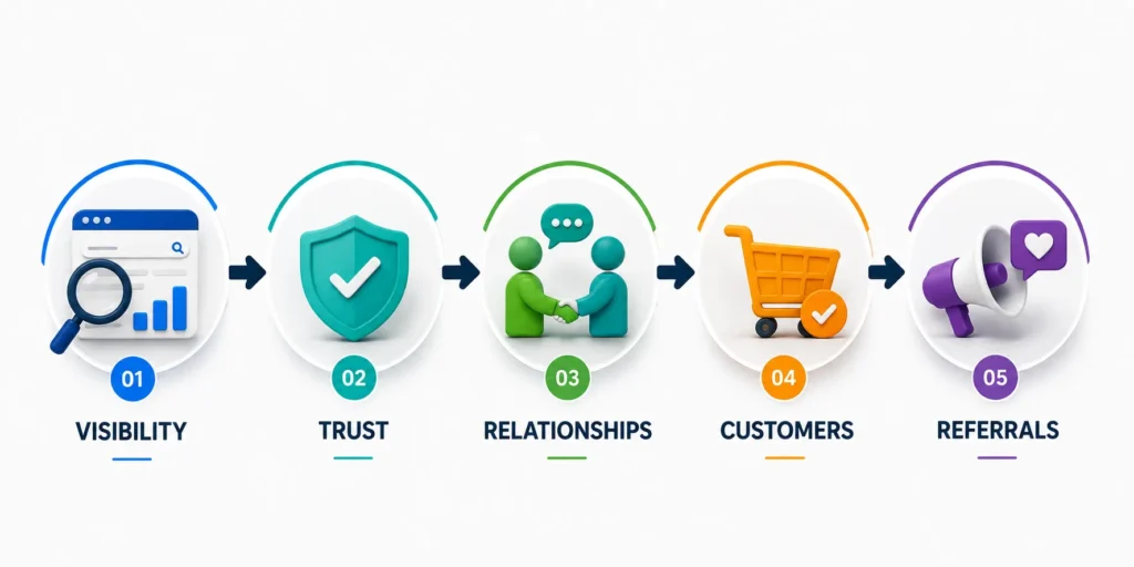 grow a small business without ads