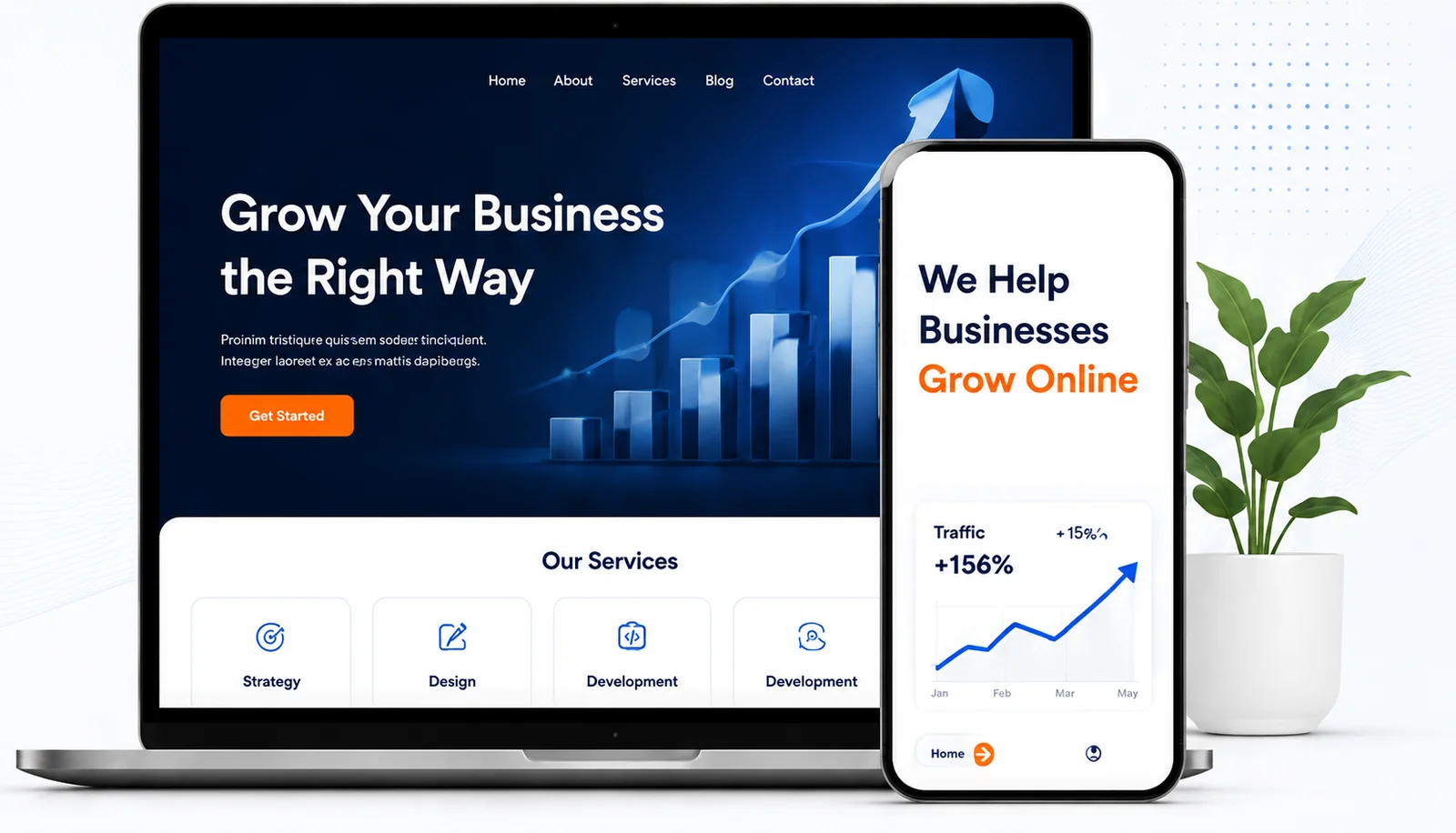 home page